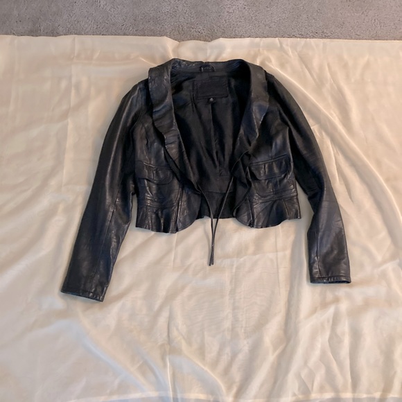Old Navy Jackets & Coats Old Navy Leather Jacket Poshmark